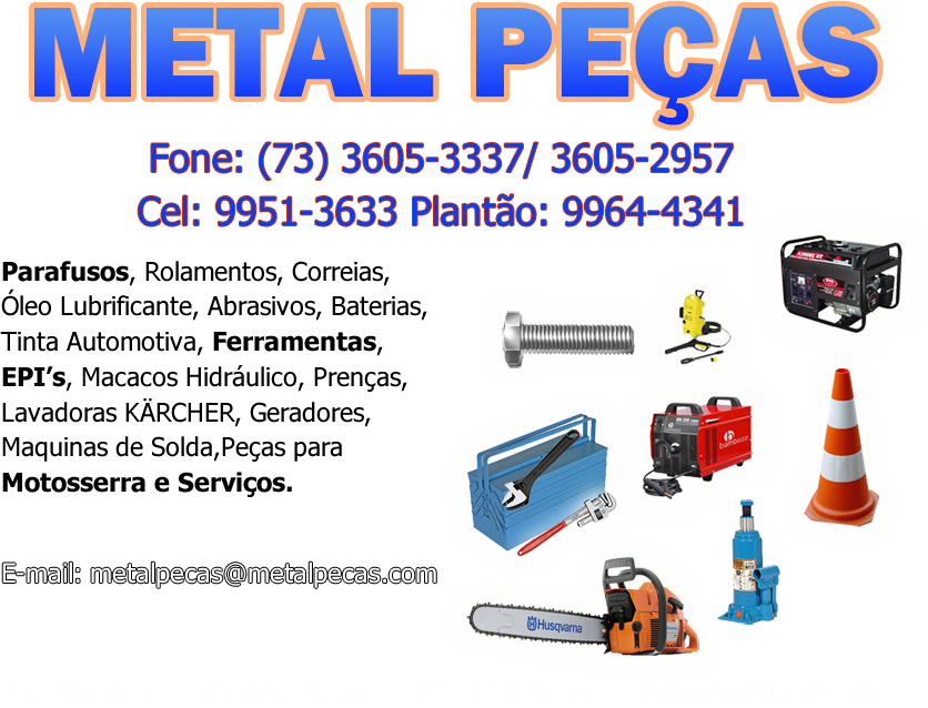 metal peças